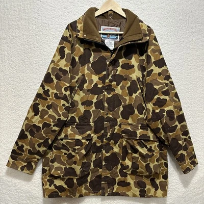 Vintage Field & Stream Camouflage Hunting Duck Jacket Size LT - Image 1 of 4
