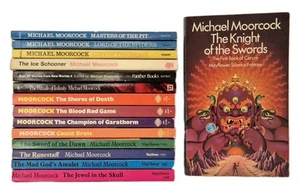 Michael Moorcock Science Fiction x 15 Vintage Paperback Books Bundle - Picture 1 of 23