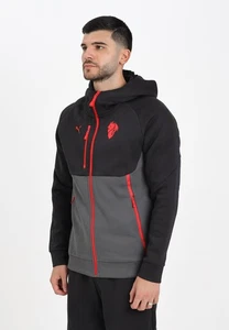 PUMA Felpe Uomo Nero Felpa con zip Felpa con zip AC Milan PUMATECH Autunno inver - Foto 1 di 5
