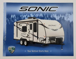 RV Brochure 2015 Sonic by Venture RV ULTRA Lightweight Travel Trailers Campers - Picture 1 of 5