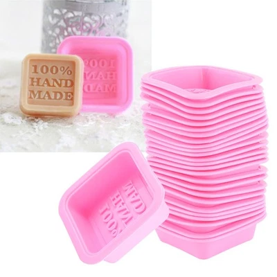 25PCS DIY Handmade Silicone Mold Multifunction Candle Molds Cake Making - Image 1 of 4