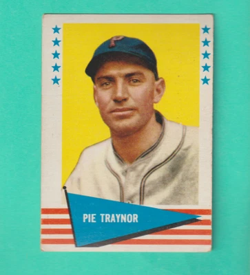 1961 FLEER # 144 PIE TRAYNOR PITTSBURGH PIRATES EX - Image 1 of 2