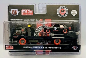 M2 Machines Mijo Exclusives Yokohama '70 Datsun 510 SUPER CHASE Set 1 of 250 - Picture 1 of 5