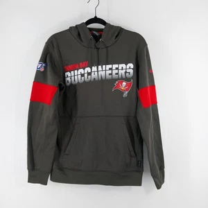 Tampa Bay Buccaneers NFL Onfield Apparel Nike Hoodie Size S Off Black Pullover  - Picture 1 of 13
