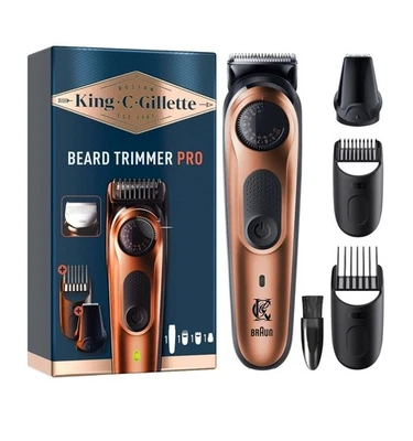 King C Gillette борода триммер PRO набор точности колесо с 2 сменные расчески - Изображение 1 из 4