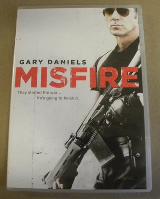 Image  2014 Gary Daniels MISFIRE DVD qq NM they started the war he's going to fi - Image 1 of 4