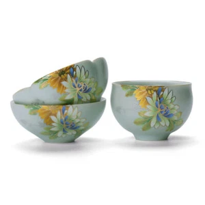 Jingdezhen Boutique Tea Cup Porcelain Handmade Cup Of Tea Handpainted Floral Cup - Picture 1 of 13