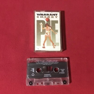 Warrant – Cherry Pie  *1990:Columbia –  Cassette CT 46929 (VG+) copy - Image 1 of 4