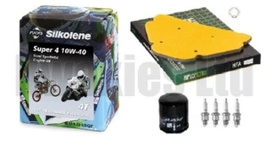Service Kit Filters Plugs Silkolene Super 4 Oil for Kawasaki ZX9R C1-C2 98-99 - Picture 1 of 1