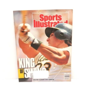 Sports Illustrated Aug 20 1990 Jose Conseco A's Goodbye Comiskey Park - Picture 1 of 5