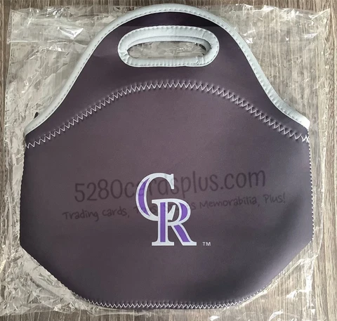 MLB Baseball Colorado Rockies Lunch Bag Stadium Giveaway 8/20/22 SGA Cover