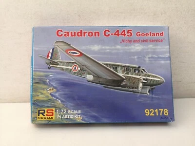 Caudron C-445 Goeland Vichy And Civil Service Kit RS Models 92178 1/72 Y2-T42 - Immagine 1 di 4
