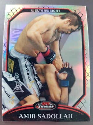 Amir Sadollah #58 2011 Topps UFC Finest Refractor #040/888 - Image 1 of 2