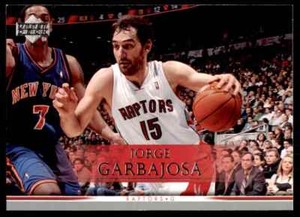 2007-08 Upper Deck. Jorge Garbajosa Basketball Cards #111