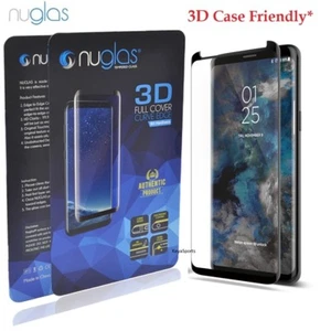 NUGLAS Tempered Glass Screen Protector Samsung Galaxy Note S23 S22 21 20 FE 10 8 - Picture 1 of 12