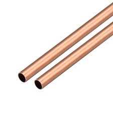 2Pcs 10/9/8/7/6/5/4/3/2/1.5 Outer Diameter 500mm Length Copper Round Tube Pipe
