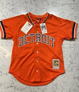 #23 Kirk Gibson Detroit Tigers Mitchell And Ness MLB Baseball Jersey Size M 40 - Picture 1 of 4