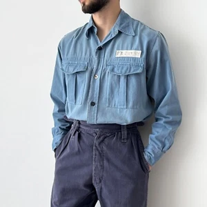 Vintage 50s British Royal Navy Action Working Dress/Pants Suit Military Uniform - Picture 1 of 18