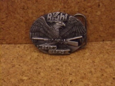 Percha "The Right To Bear Arms" Arroyo Grand Buckle Co. (C-45) Foto 1 de 3
