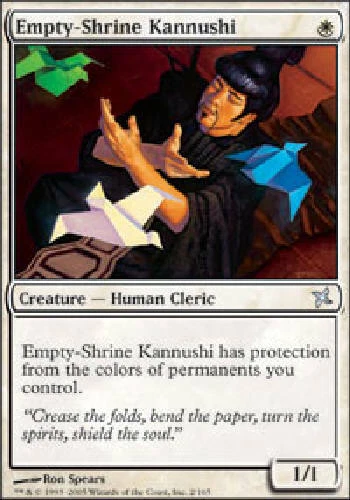 EMPTY-SHRINE KANNUSHI X4 4 4X Betrayers of Kamigawa MTG Magic Cards DJMagic - Image 1 of 1