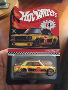 Hotwheels RLC '71 DATSUN 510 2020 - 9286/15000 - totalmente nuevo - Imagen 1 de 2