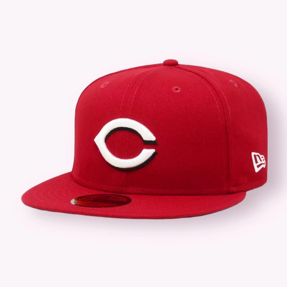 Cincinnati Reds CIN MLB Authentic New Era 59FIFTY Fitted Cap - 5950 Hat Cap - Image 1 of 1
