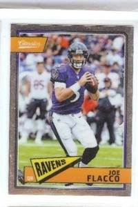 JOE FLACCO 2018 PANINI CLASSICS PREMIUM EDITION CHROME PARALLEL #8 RAVENS - Picture 1 of 1