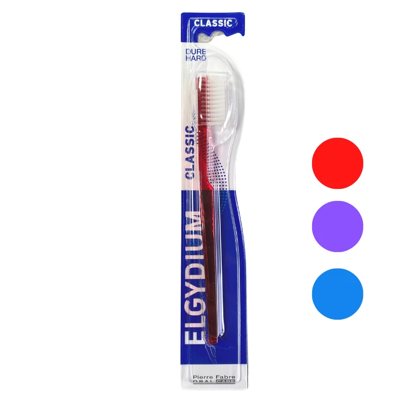 Elgydium Classic Toothbrush Imported HARD Bristle - Image 1 of 1
