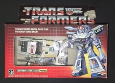 vintage Transformers Autobot Strategist Prowl in box c1984