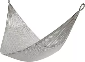 Handwoven Family-Size Hammock, Shareable, Weathersafe Hammocks, Yellow Leaf Hamm - Picture 1 of 9