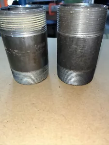 2 - Pipe Nipple Black 2”X 5” SCH 40 - Picture 1 of 1