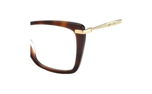 JIMMY CHOO JC297 086 Havana Eyewear Glasses RX Optical Glasses FRAMES 54-15-145 - Picture 1 of 4