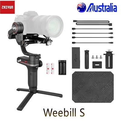 ZHIYUN WEEBILL S 3-Axis Gimbal Handheld Stabilizer For DSLR & Mirrorless Cameras - Image 1 of 4