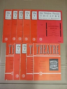 Vintage Showman's Trade Review The Motion Picture Theatre 1948-49 Lot of 11 03 - Picture 1 of 9