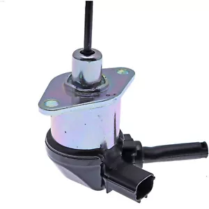 1A021-60015 12V Fuel Stop Solenoid For Kubota D1503 D1703 D1803 Excavator Mower - Bild 1 von 7