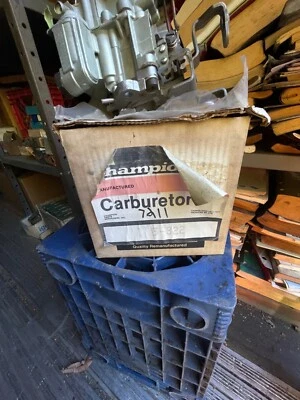 3-822  champion carb carburetor  Keller  1977 1978 chevrolet  pontiac 4 cylinder - Image 1 of 2