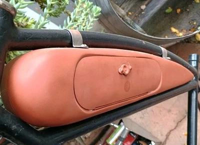 Schwinn 1935 36 MOTORBIKE Steel Metal HANGING TANK Reproduction - Image 1 of 4