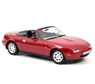Mazda MX-5, 1989 Rosso 1:18 NOREV - Immagine 1 di 3