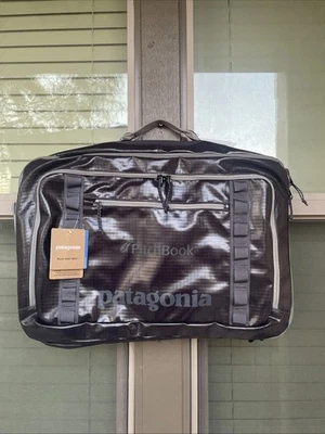 RARO NUEVO Patagonia Agujero Negro MLC 45L Bolso Azul Ardiente Paquete de Viaje 49306 Foto 1 de 4