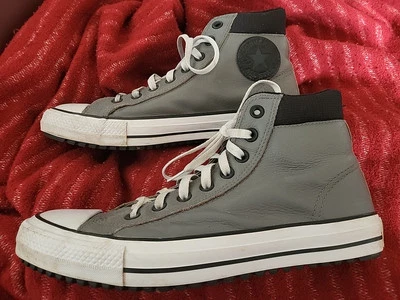 Converse ALL⭐️STAR  - hohe chucks -  Leder - gefüttert - Gr. 41 - Guter Zustand  - Bild 1 von 4