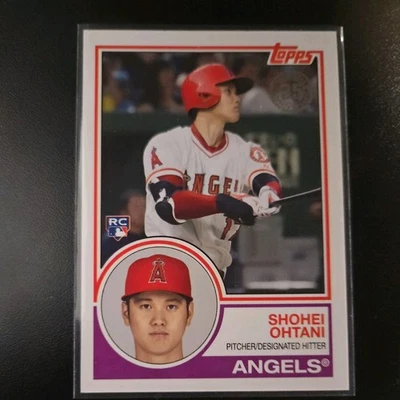 2018 Topps 1983 35th Anniversary Shohei Ohtani Rookie RC #83-1 - Image 1 of 4