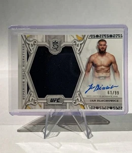 2024 Topps UFC Royalty JAN BLACHOWICZ Superior Relic Patch Auto /99 - Picture 1 of 2