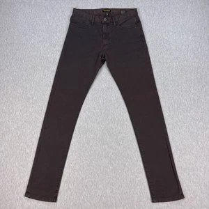 Flint And Tinder 365 Pants Skinny Fit Mens 28x32 Chocolate Brown Huckberry USA - Picture 1 of 15