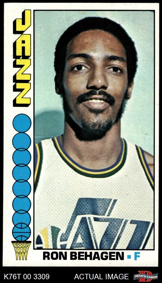 1976 Topps #138 Ron Behagen Jazz Minnesota 5 - EX - Image 1 of 1