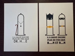 URUGUAY OFFICIAL CARDS 2011 YEAR VIH PROTECTED SEX HEALTH MEDICINE - Picture 1 of 2