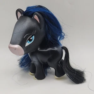 Bratz Babyz Ponyz Sashay caballo mascota negro azul 2005 retirado - Imagen 1 de 7
