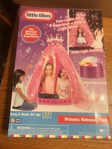Princess Hideaway Tent Little Tikes Teepee Disco Light 3-6 years NOS - Picture 1 of 9