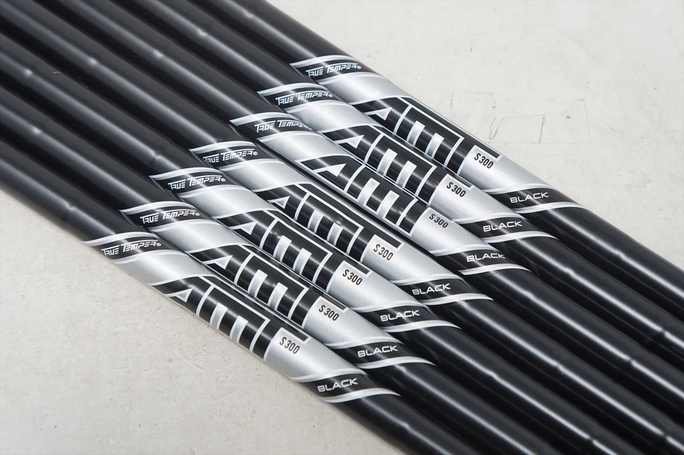 New True Temper Amt Black Onyx S300 Stiff 4-Pw Iron Set Shafts .355 1174587 - Image 1 of 3