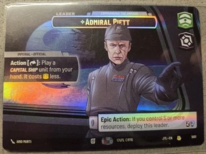 Star Wars Unlimited: Admiral Piett Showcase - Jump to Lightspeed - Bild 1 von 2