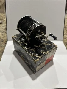 Vintage Langley USA Streamlite LW Casting Fishing Reel #310 KC VG+ w/box Works - Picture 1 of 8